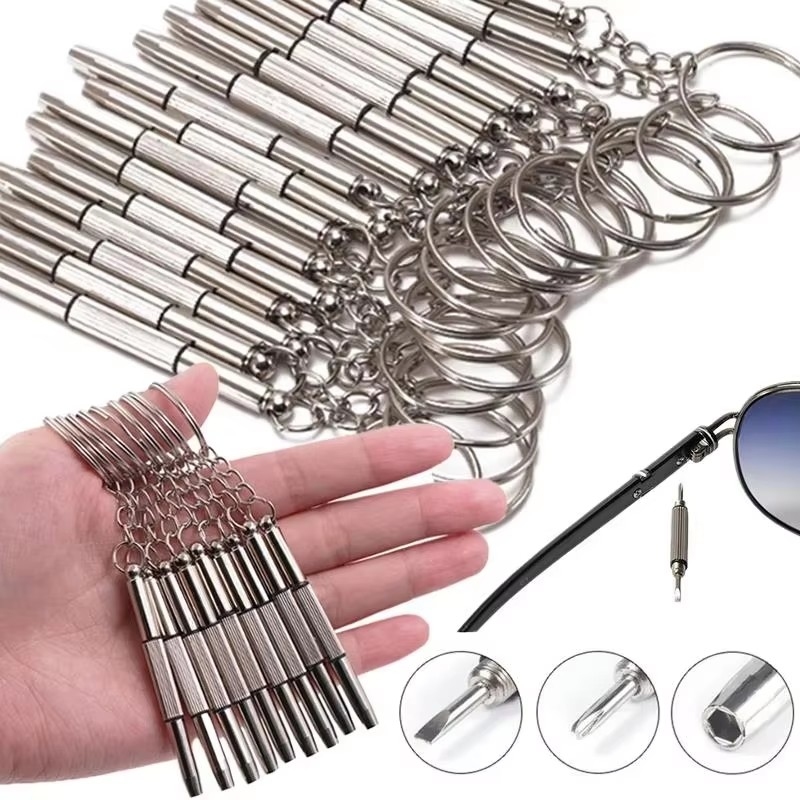 Watch Repair Tool Kit - Juego de Destornilladores para Gafas y