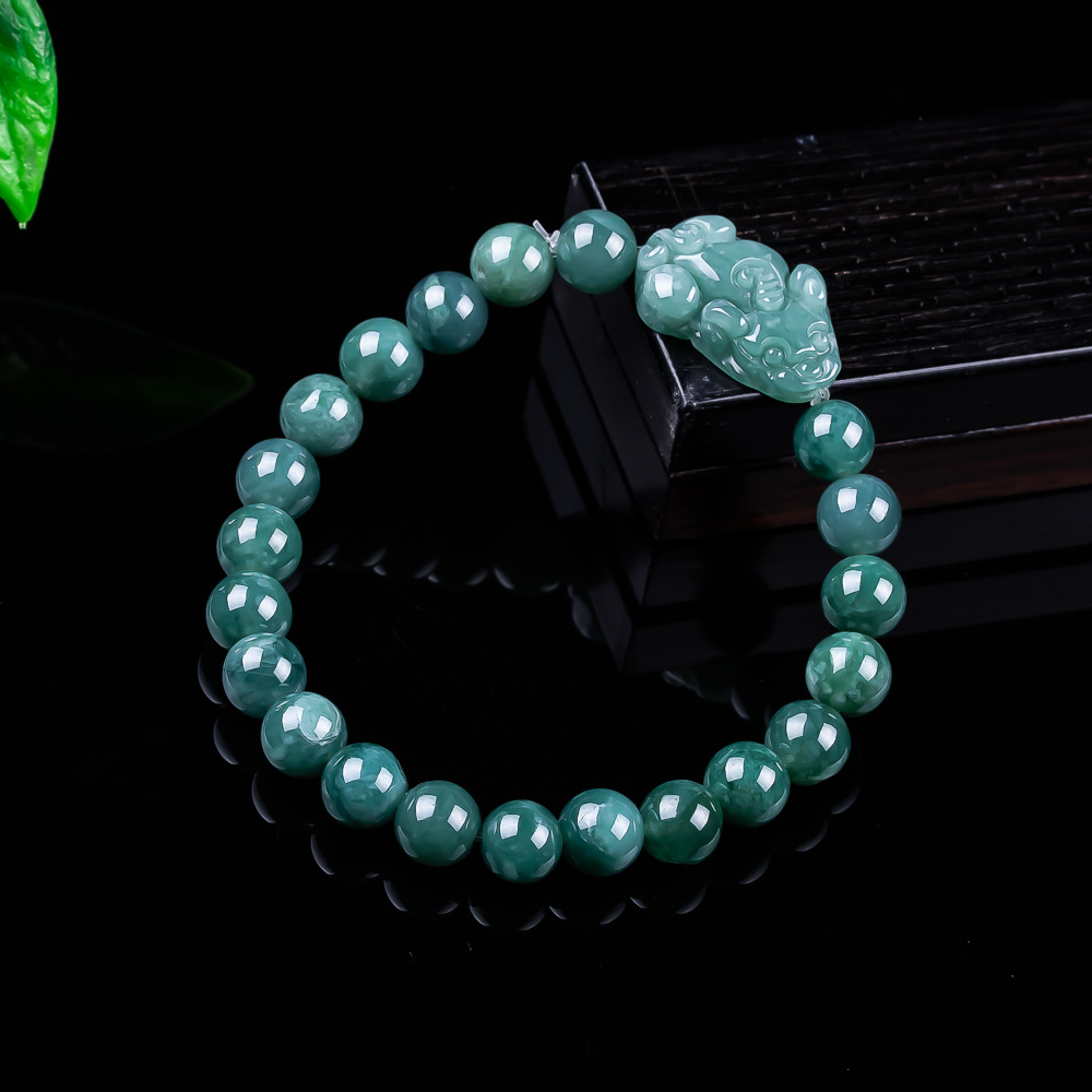 Jewelry & Watches Sp Z Oo Opinie - Pulsera Pixiu de jadeíta birmana natural,