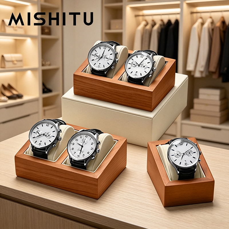 Jewelry Box Organizer Watches - MISHITU Caja de Almacenamiento de Relojes