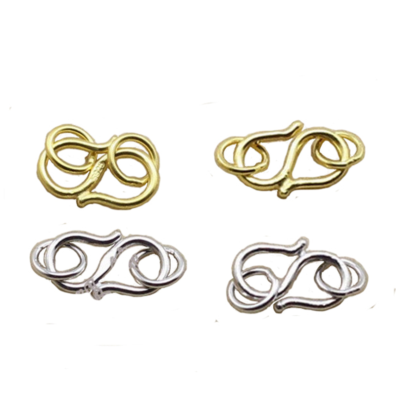Sterling Silver Ring - 10 unidades de cierres y anillas