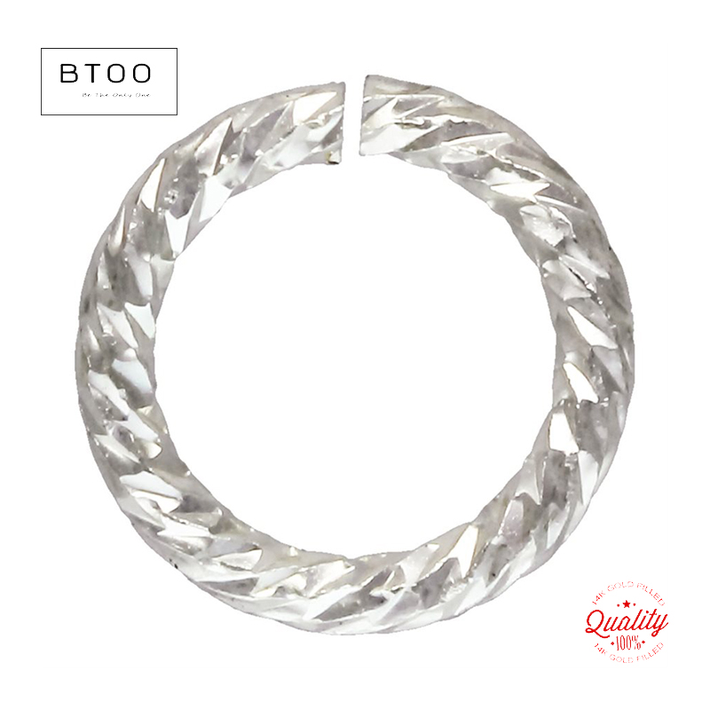 Sterling Silver Ring - Anillos de salto giratorios de Plata