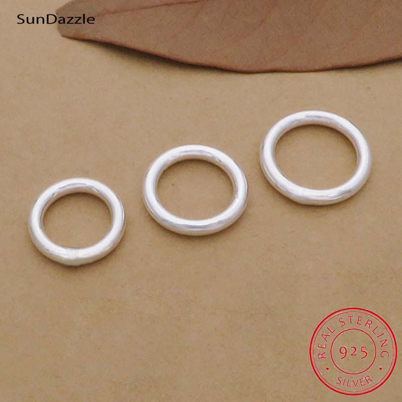 Sterling Silver Ring - 10 Uds. De anillos de salto