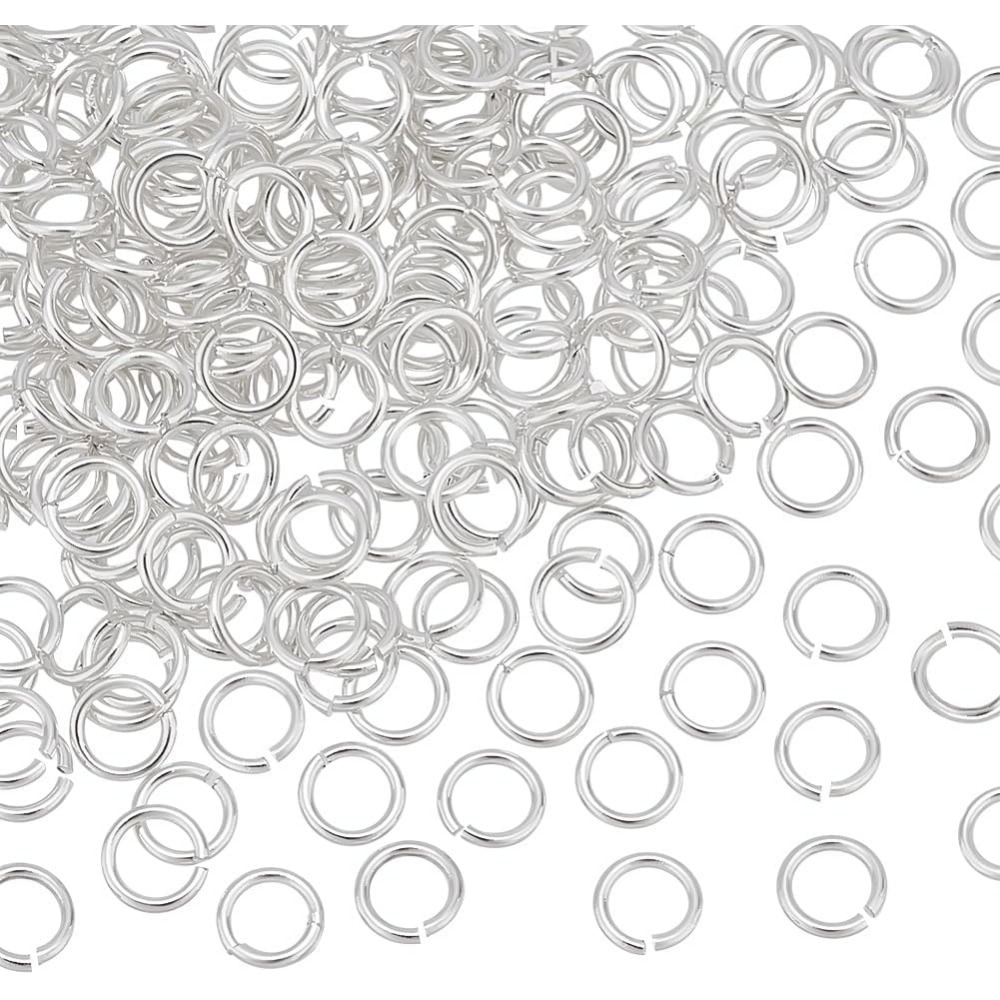 Sterling Silver Ring - 200 Uds. Anillos de salto abiertos