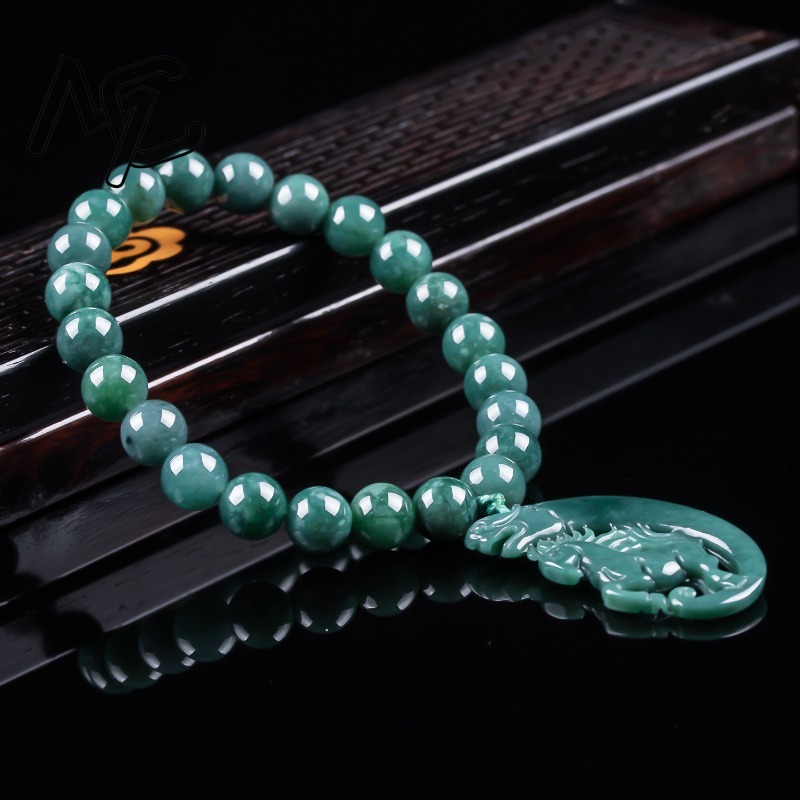 Pulsera de Jadeíta Natural Azu - Jewelry & Watches Ltd reseña y precio