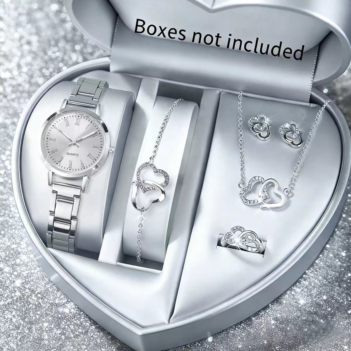 Reloj de cuarzo para mujer, co - Jewelry Box Watches Bracelets reseña y precio