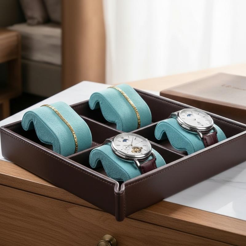 Almohadillas para caja de relo - Jewelry Box Watches Bracelets reseña y precio
