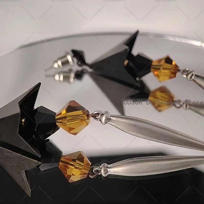 Juego Genshin Impact Zhongli C - Drop Earrings reseña y precio