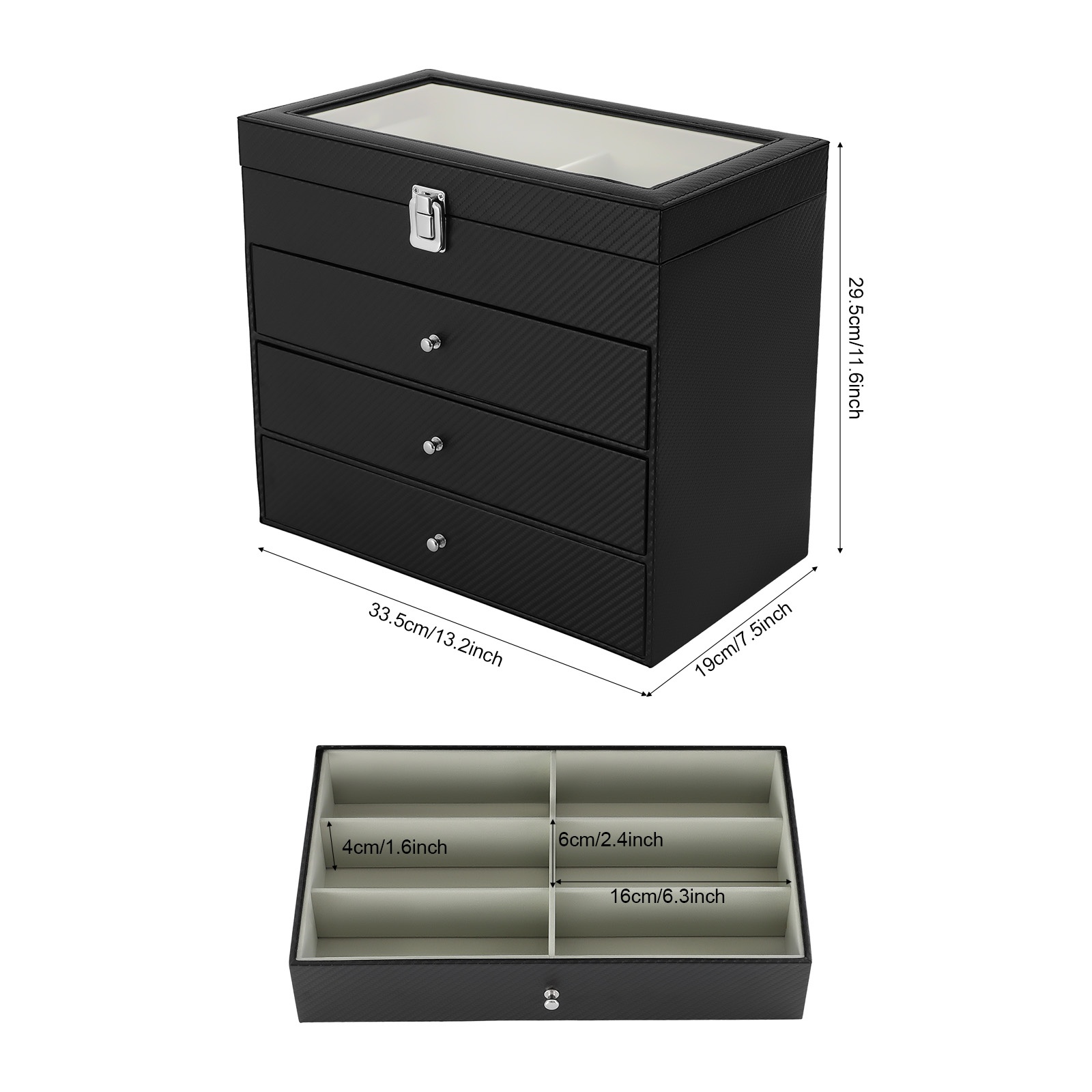 Caja expositora para gafas, ca - Jewelry Box Watches Bracelets reseña y precio