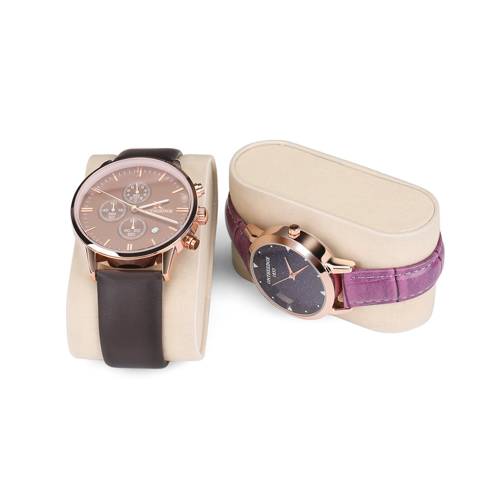 Caja de reloj de franela gris  - Best Jewelry Watches For Men reseña y precio