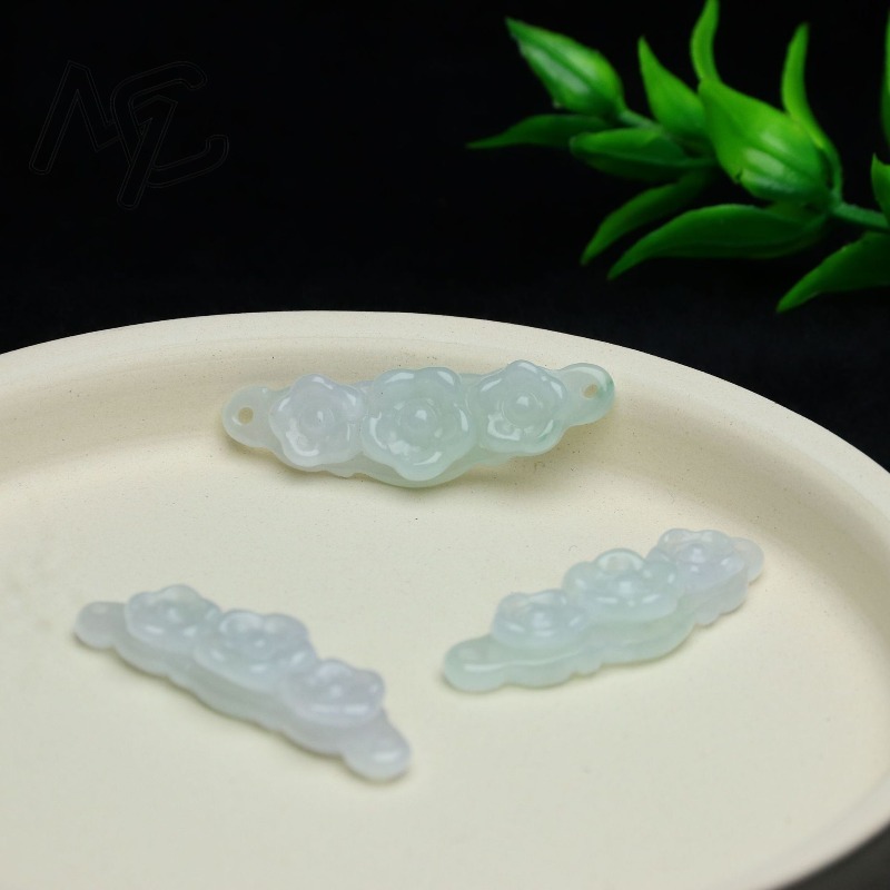 1 ud. Flor de Jadeíta Natural, - Jewelry & Watches Sp Z Oo Opinie reseña y precio
