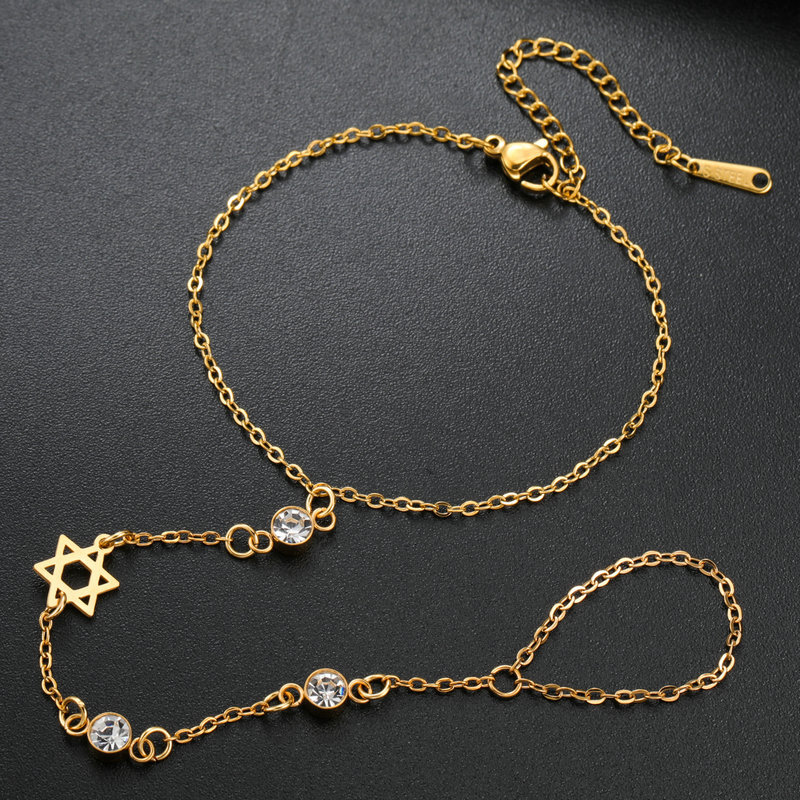 Pulsera de Dedo con Estrella d - Jewelry & Watches Sp Z Oo Opinie reseña y precio