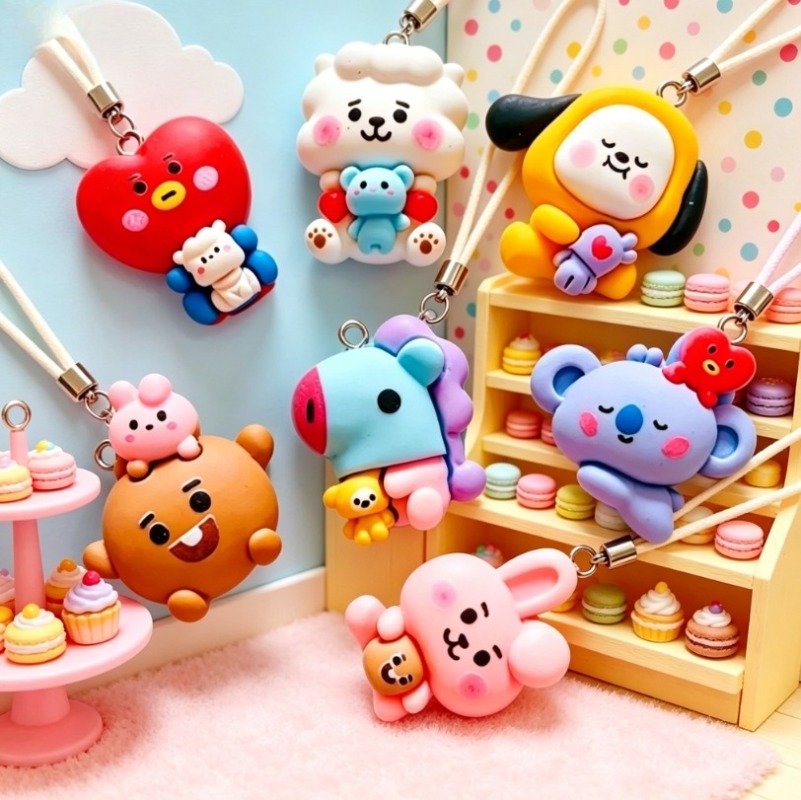 7 piezas de dijes de resina BT - Drop Earrings reseña y precio