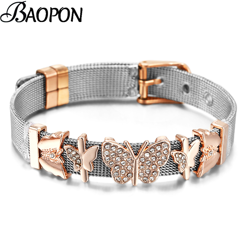 Pulseras de malla de acero ino - Best Jewelry Watches For Men reseña y precio