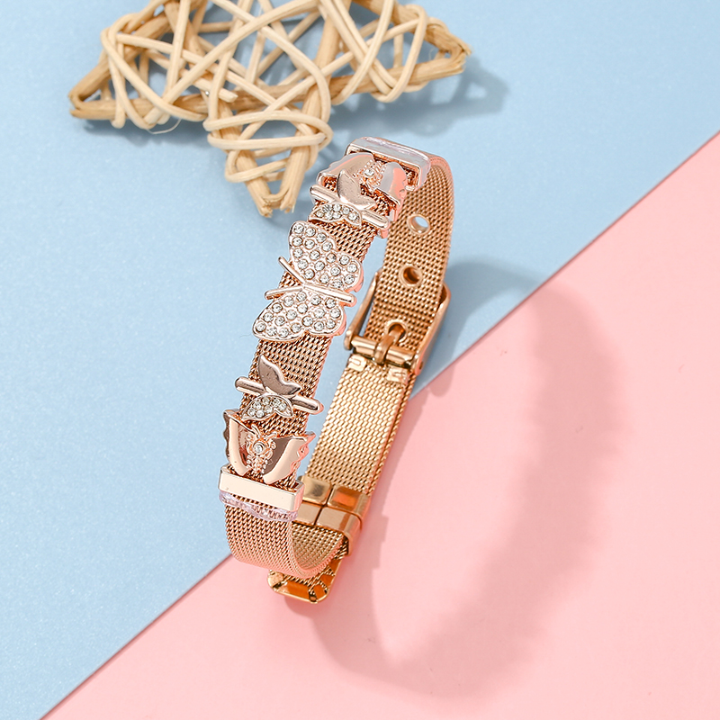 Pulseras de malla de acero ino - Best Jewelry Watches For Men reseña y precio