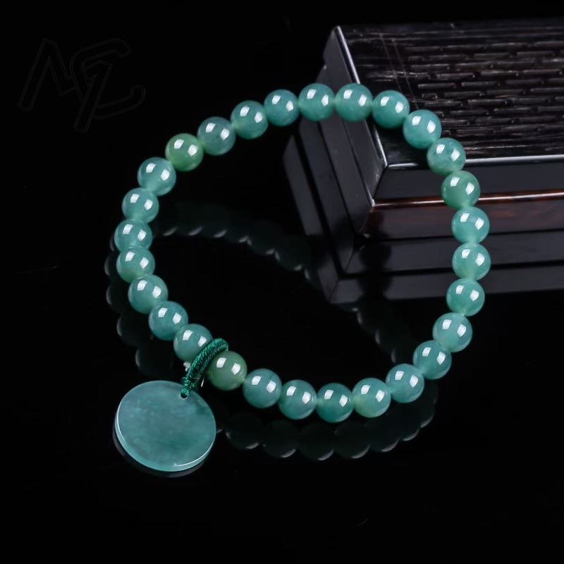 Pulsera de Jadeíta Natural Azu - Jewelry & Watches Sp Z Oo Opinie reseña y precio