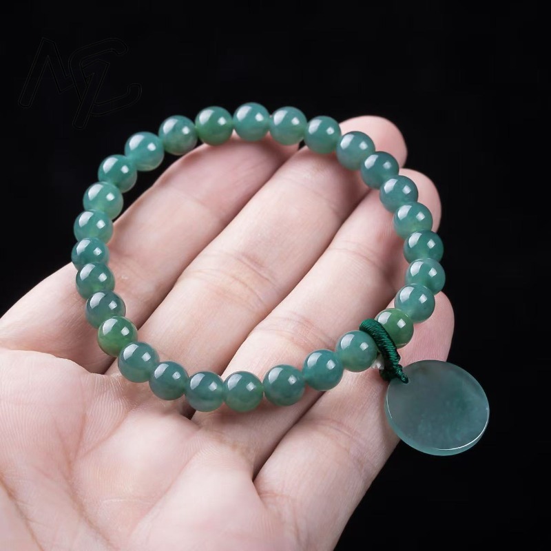 Pulsera de Jadeíta Natural Azu - Jewelry & Watches Sp Z Oo Opinie reseña y precio