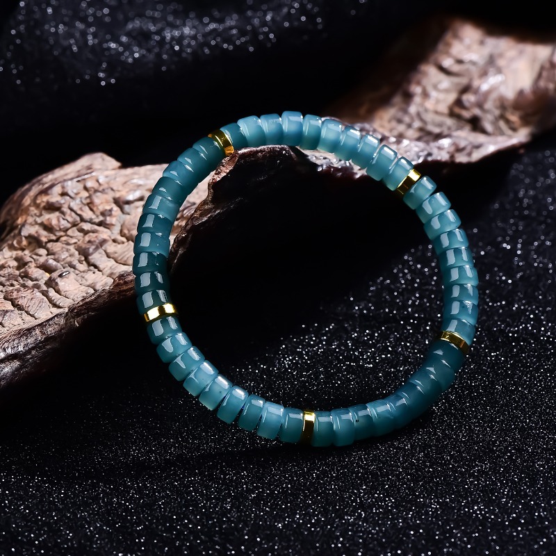 Pulsera de cuentas de jadeíta  - Jewelry & Watches Sp Z Oo Opinie reseña y precio