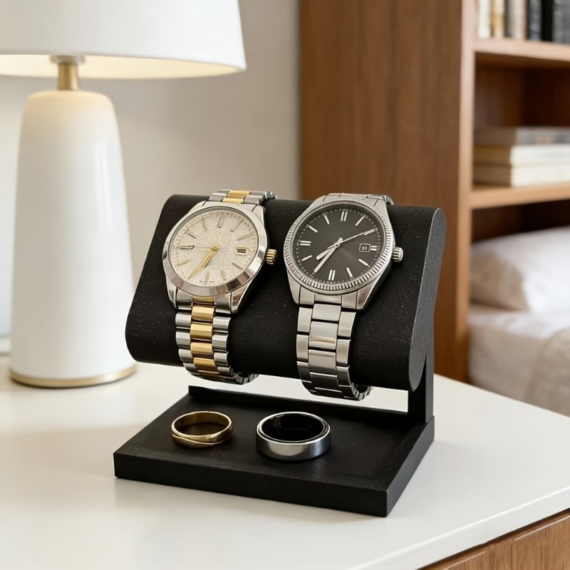 Soporte de exhibición de joyas - Jewelry Box Organizer Watches reseña y precio