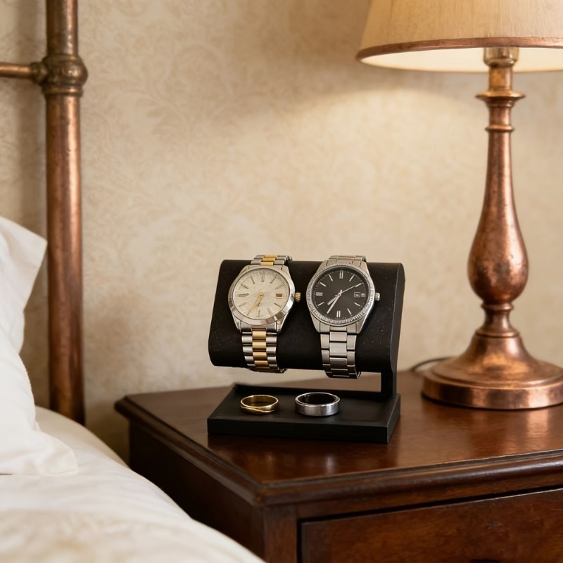 Soporte de exhibición de joyas - Jewelry Box Organizer Watches reseña y precio
