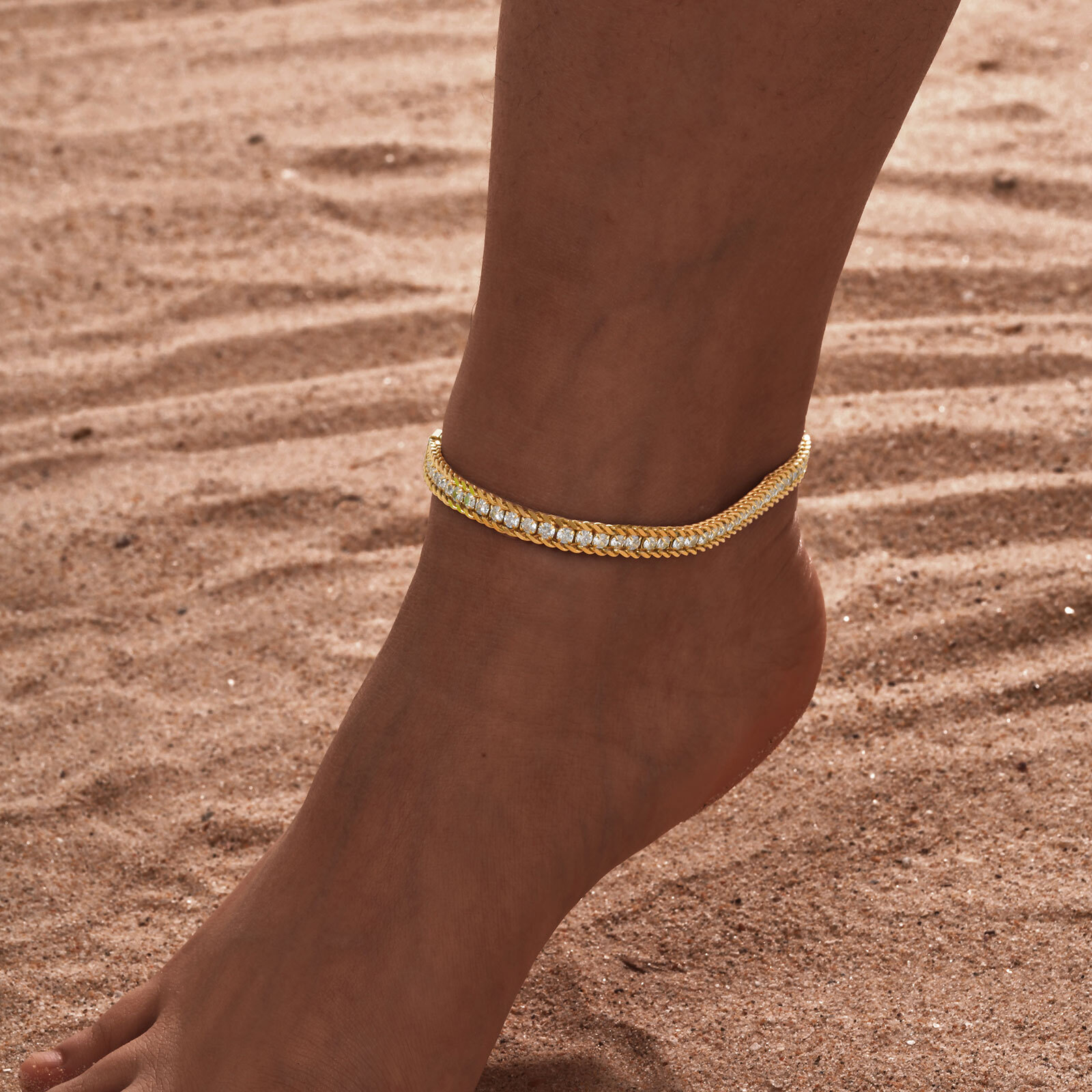 Tobilleras Vnox de acero inoxi - Jc Jewelry & Watches Photos reseña y precio