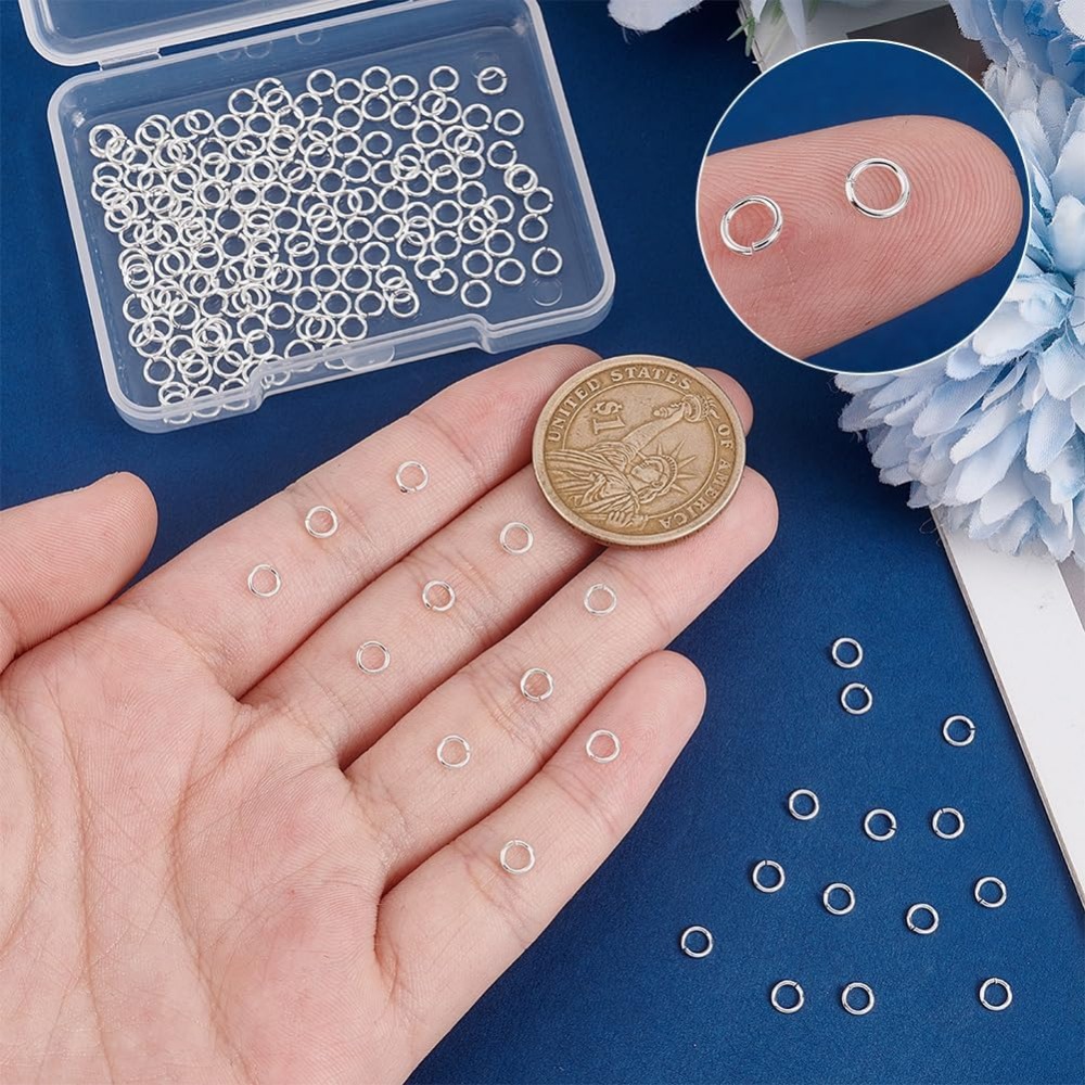 200 Uds. Anillos de salto abie - Sterling Silver Ring reseña y precio