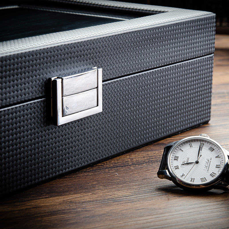Caja para relojes, vitrina, bo - Best Jewelry Watches For Men reseña y precio