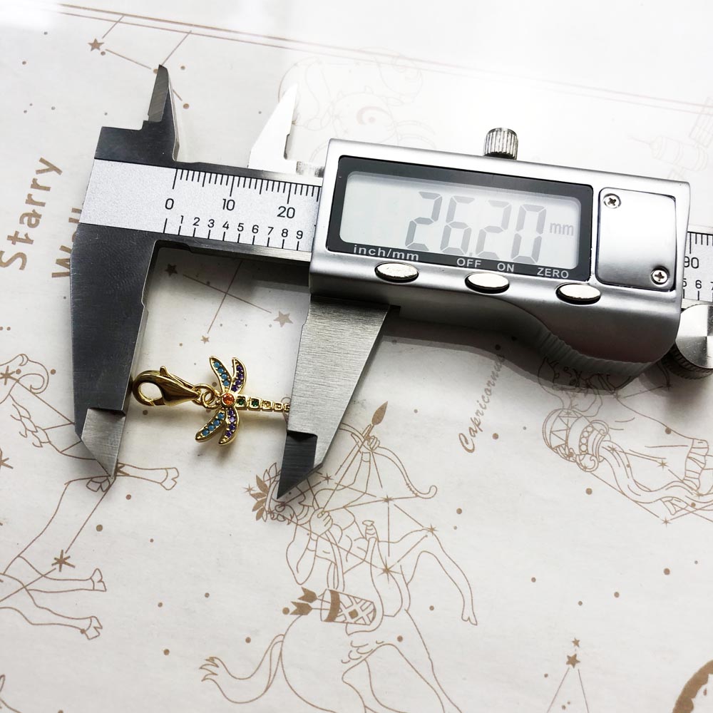 Colgante con dije de libélula, - Paradise Jewelry & Watches Llc reseña y precio