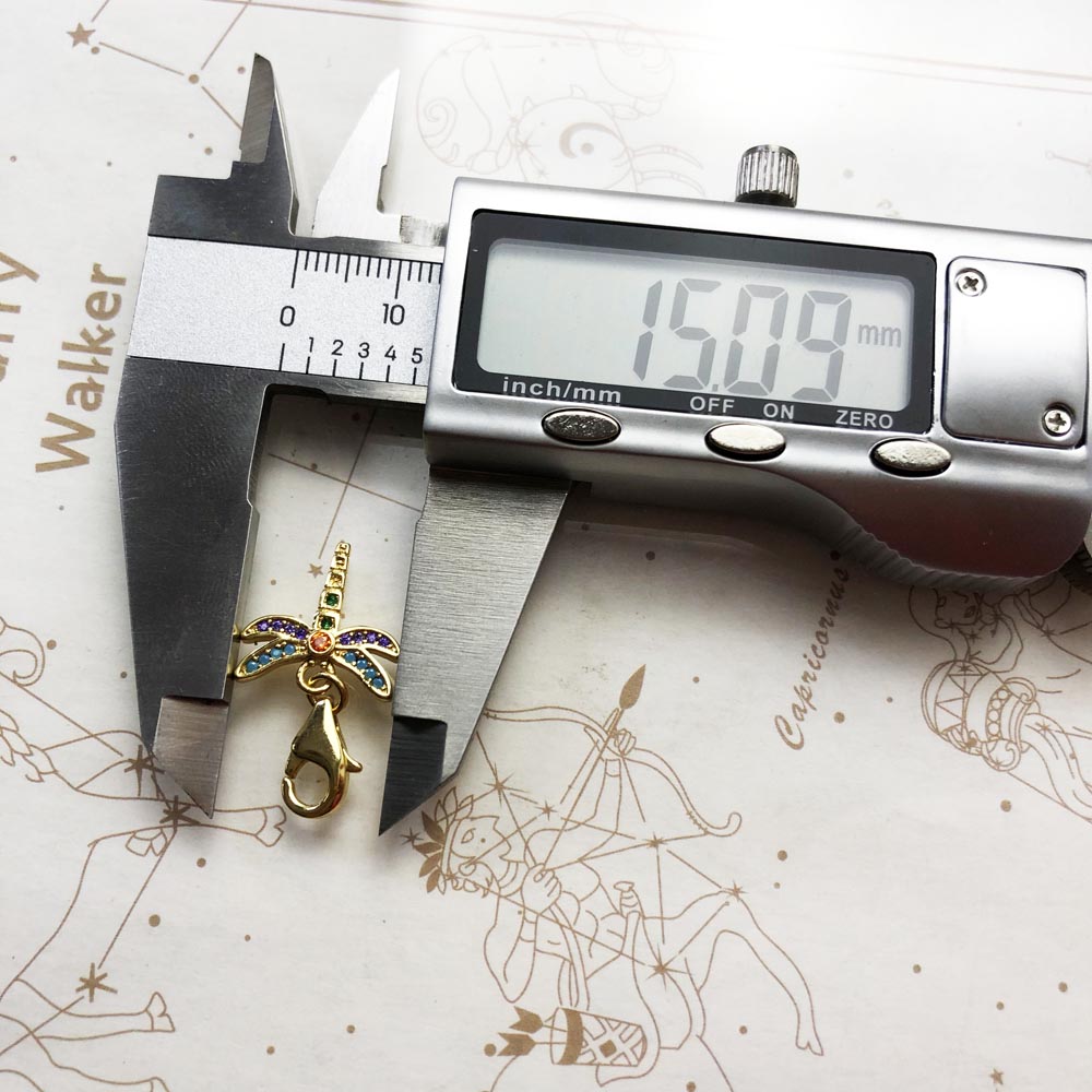 Colgante con dije de libélula, - Paradise Jewelry & Watches Llc reseña y precio