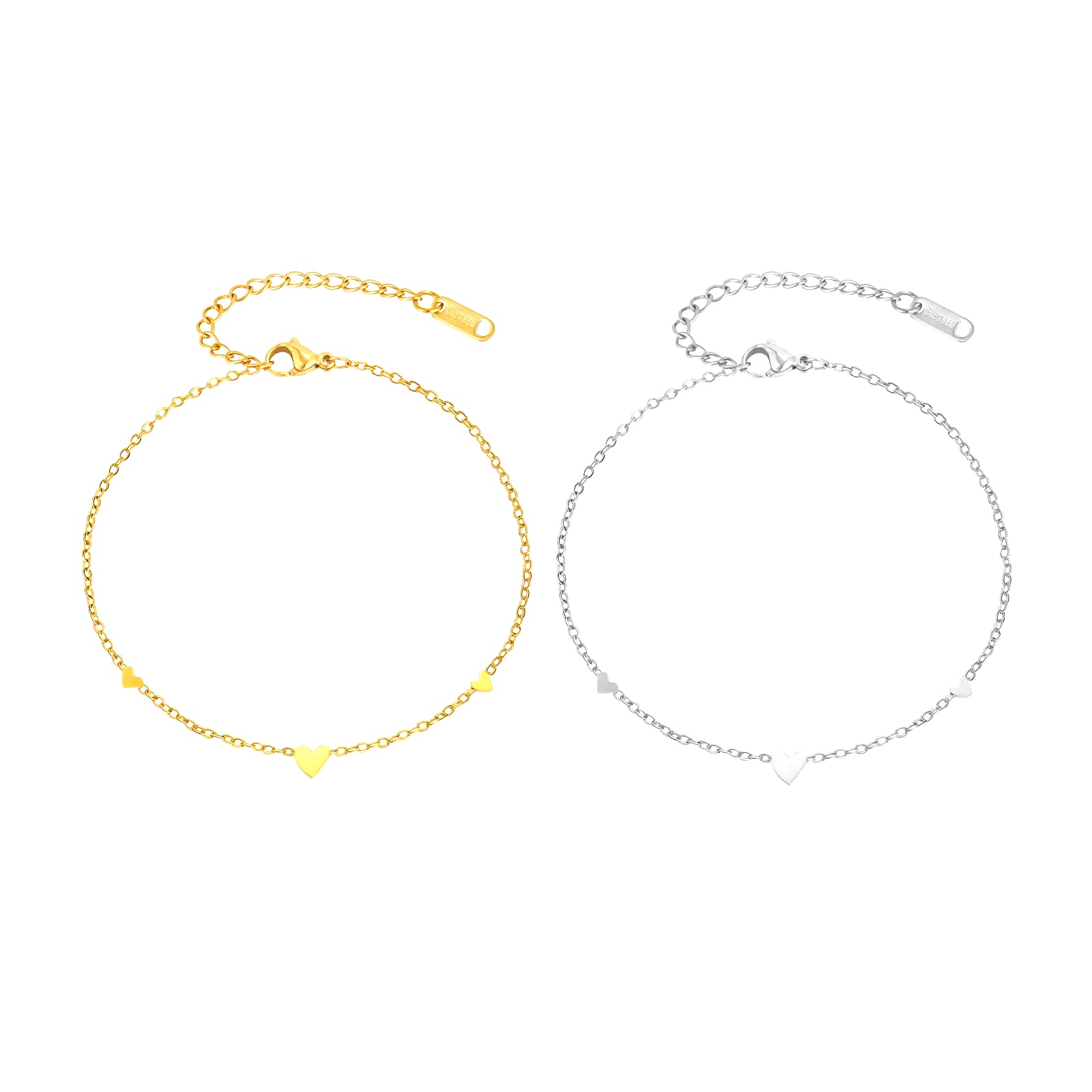 Tobilleras de Acero Inoxidable - Jc Jewelry & Watches Photos reseña y precio