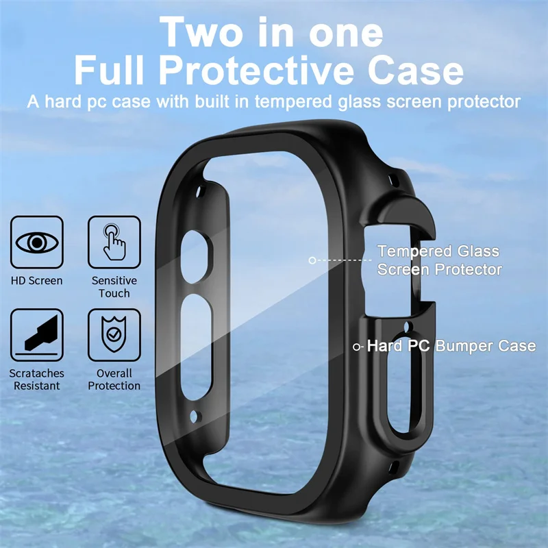 Vidrio + funda para Apple Watc - Jewelry Box Organizer Watches reseña y precio